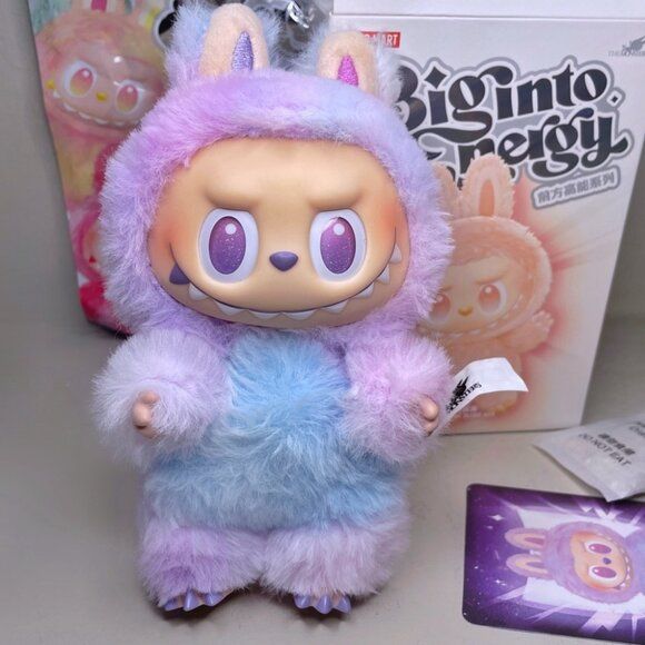 Labubu Plush Doll, Kawaii Soft Toy, Collectible Gift for Kids & Adults, (Authentic PopMart)