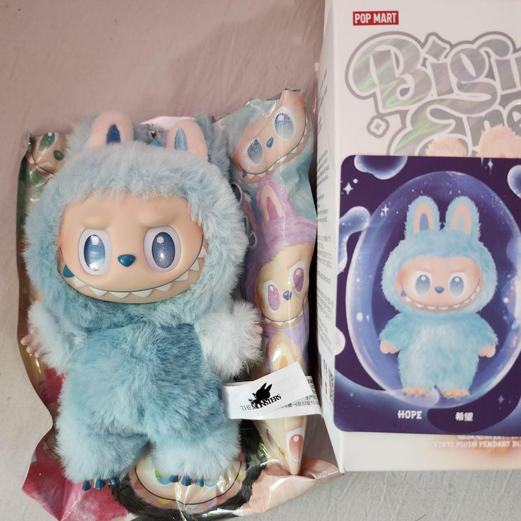 Labubu Plush Doll, Kawaii Soft Toy, Collectible Gift for Kids & Adults, (Authentic PopMart)