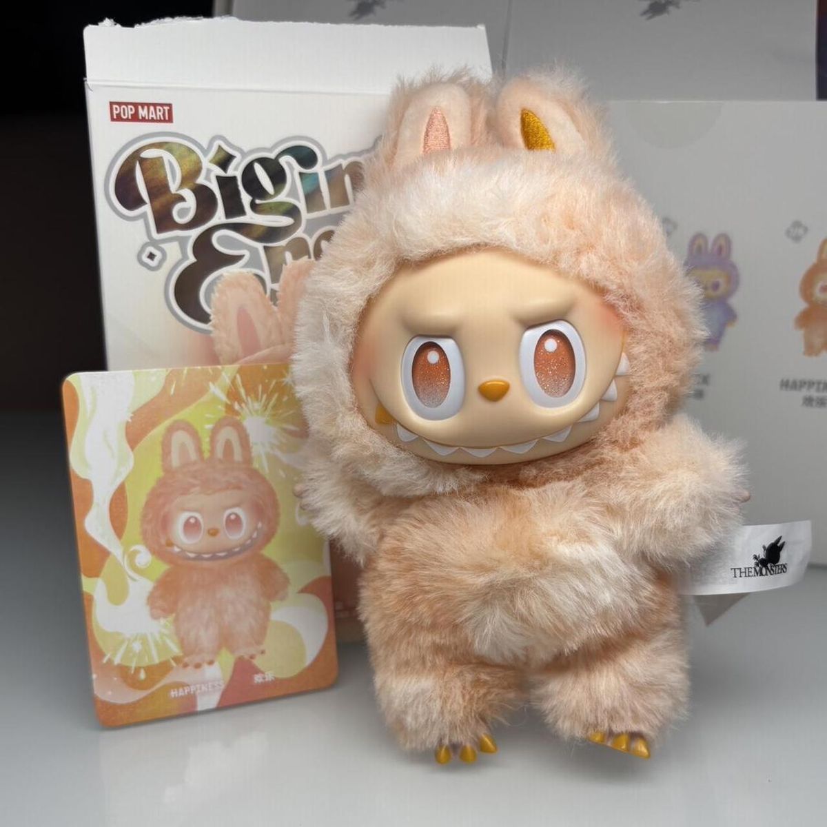 Labubu Plush Doll, Kawaii Soft Toy, Collectible Gift for Kids & Adults, (Authentic PopMart)